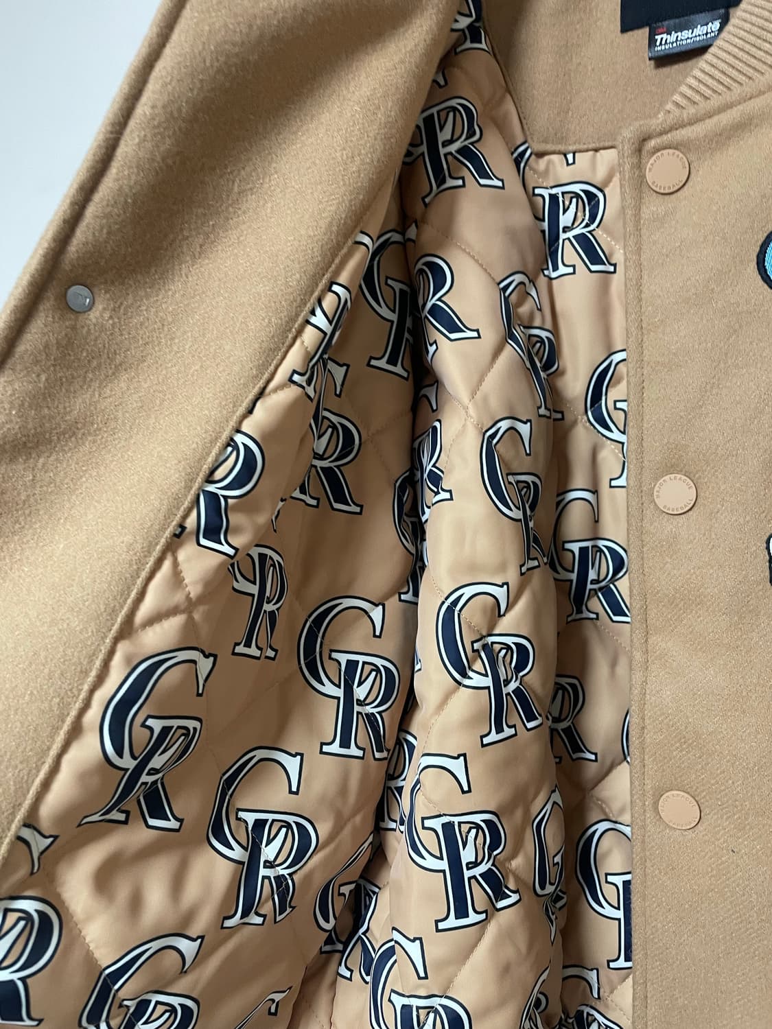 콜로라도 로키스 바시티 자켓 90 (S)사이즈 상품이미지5