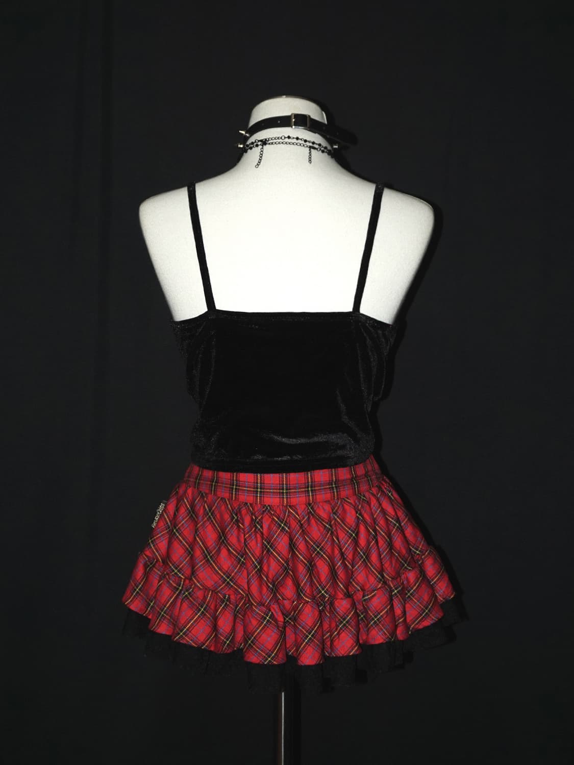 gothic cross velvet sleeveless  상품이미지6