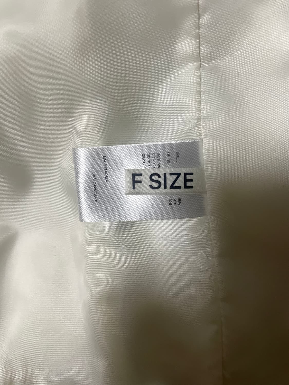 Current 커렌트 헤비 믹스 퍼자켓 상품이미지6