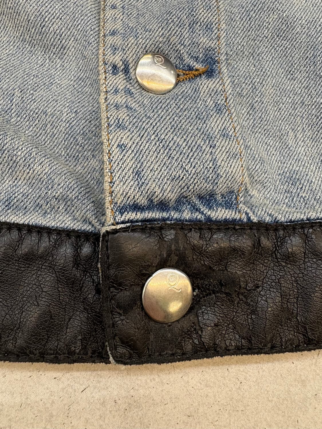 알렉산더맥퀸 패치워크 데님자켓 상품이미지5