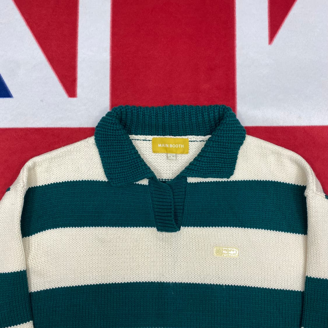 메인부스 오버핏 니트 2실측 XL  상품이미지3