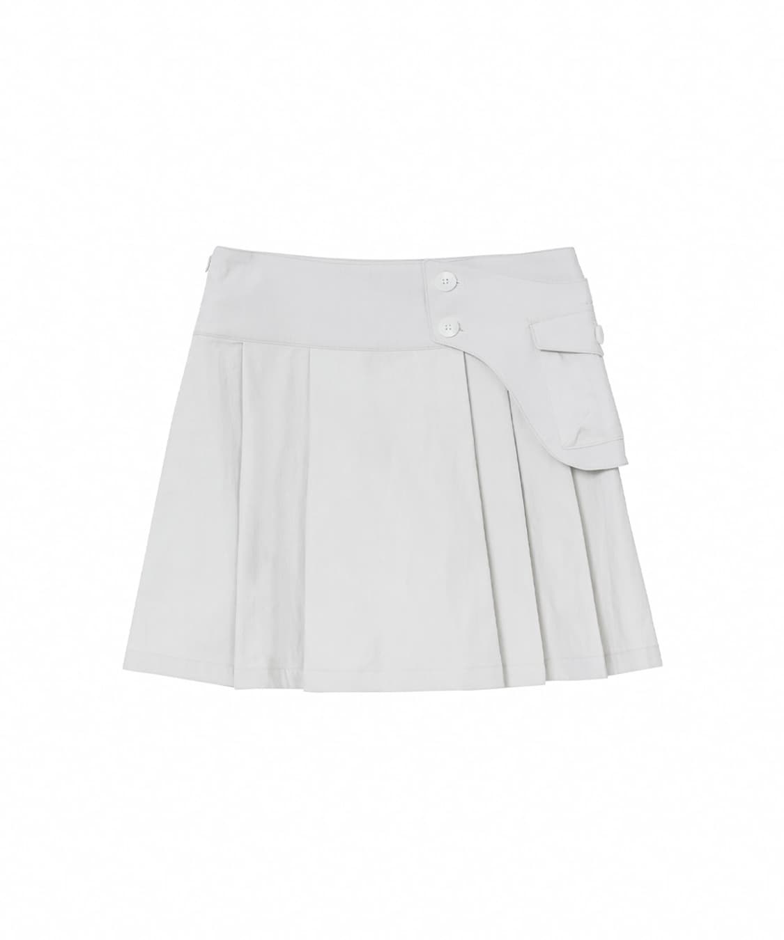 포켓 미니 백 스커트 Waist pocket bag midi skirt 상품이미지3