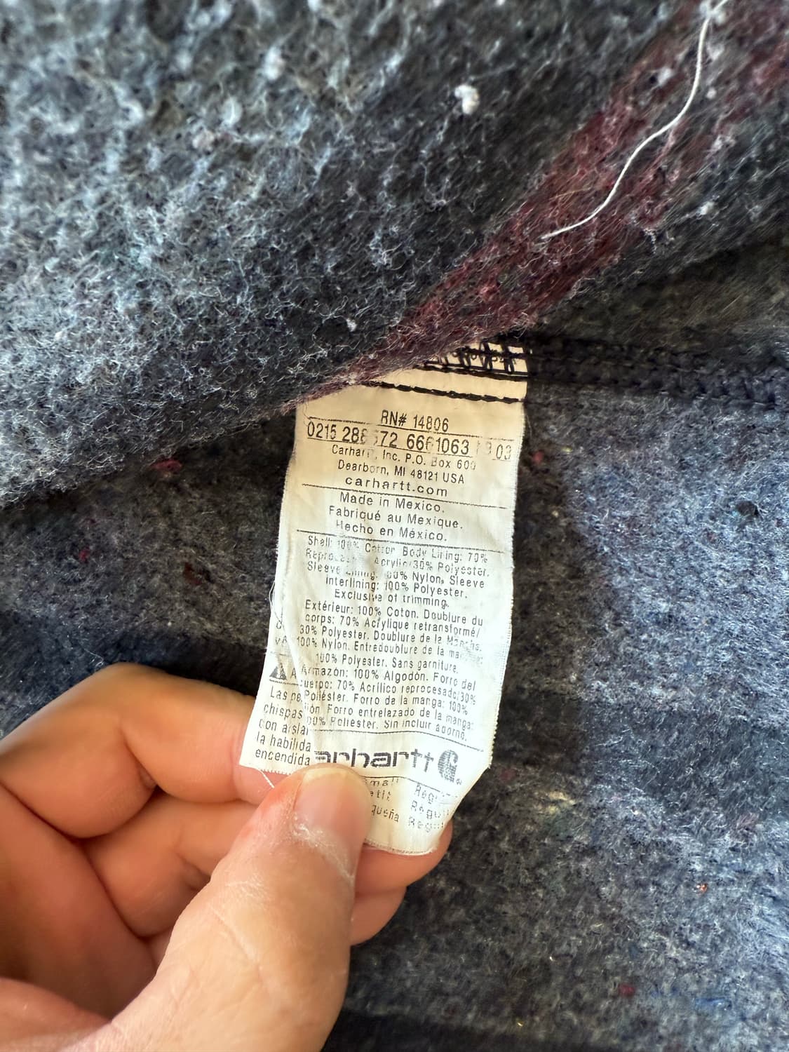 칼하트 초어코트 S 상품이미지3