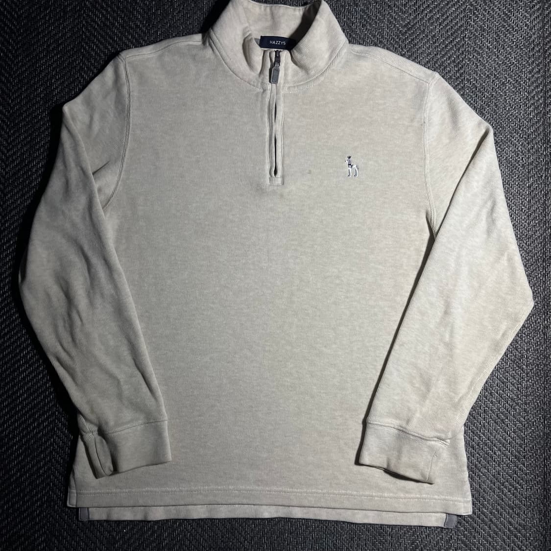 [105] HAZZYS 해지스 반집업 니트 상품이미지2