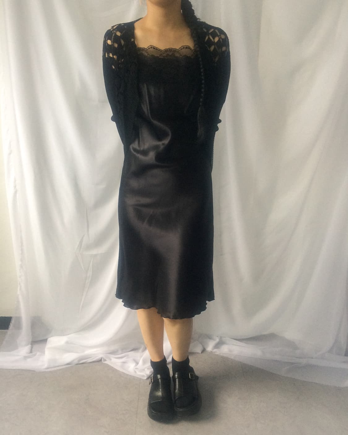 Lace point slip onepiece 상품이미지7