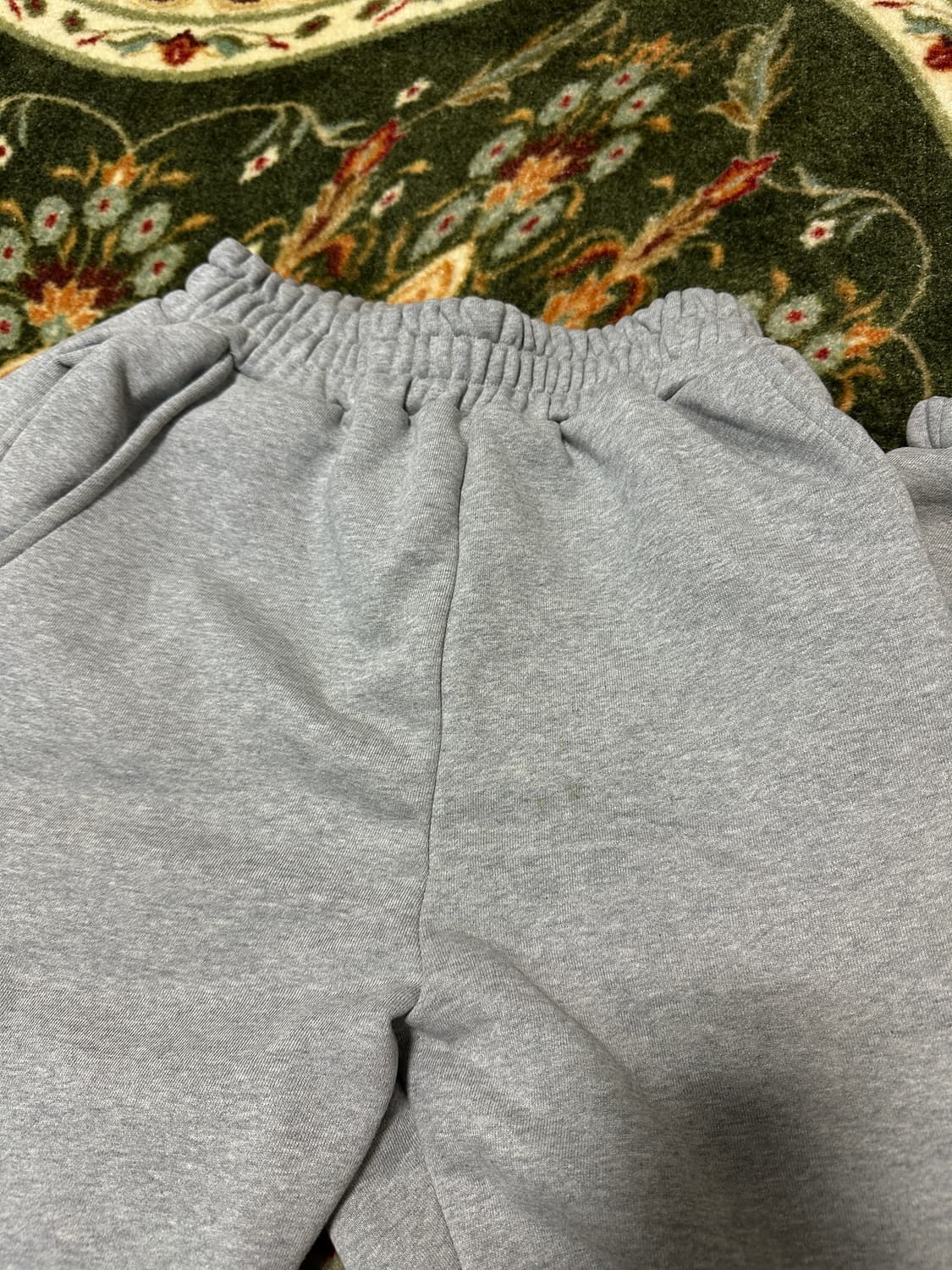 M사이즈) MJD 사이드 스냅 와이드 헤비 스웻팬츠 상품이미지1