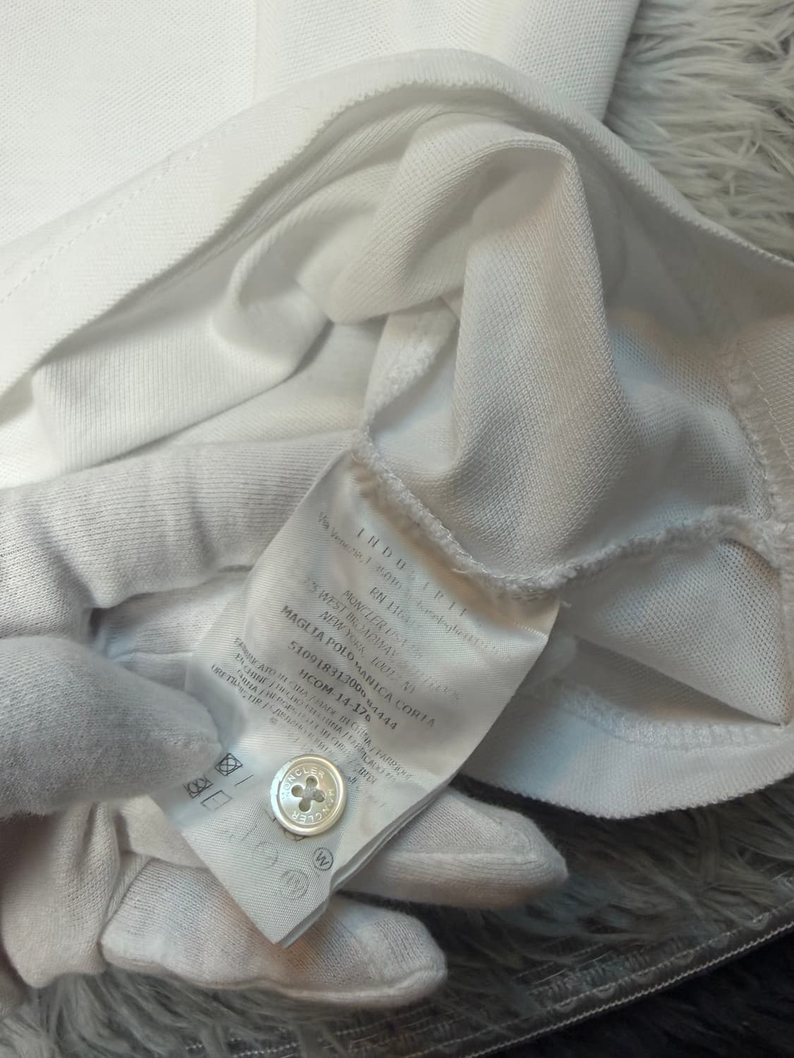 [M Size]몽클레어 카라 반팔티  상품이미지3