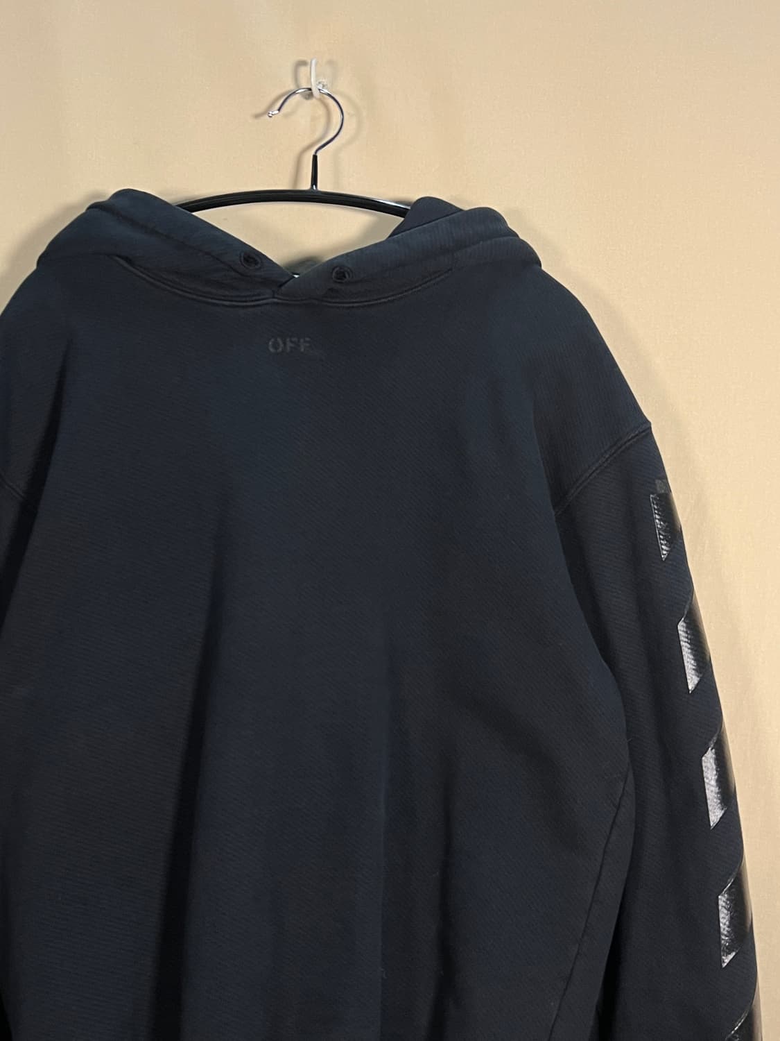 오프화이트 러버 에로우 후드티 처분  상품이미지2