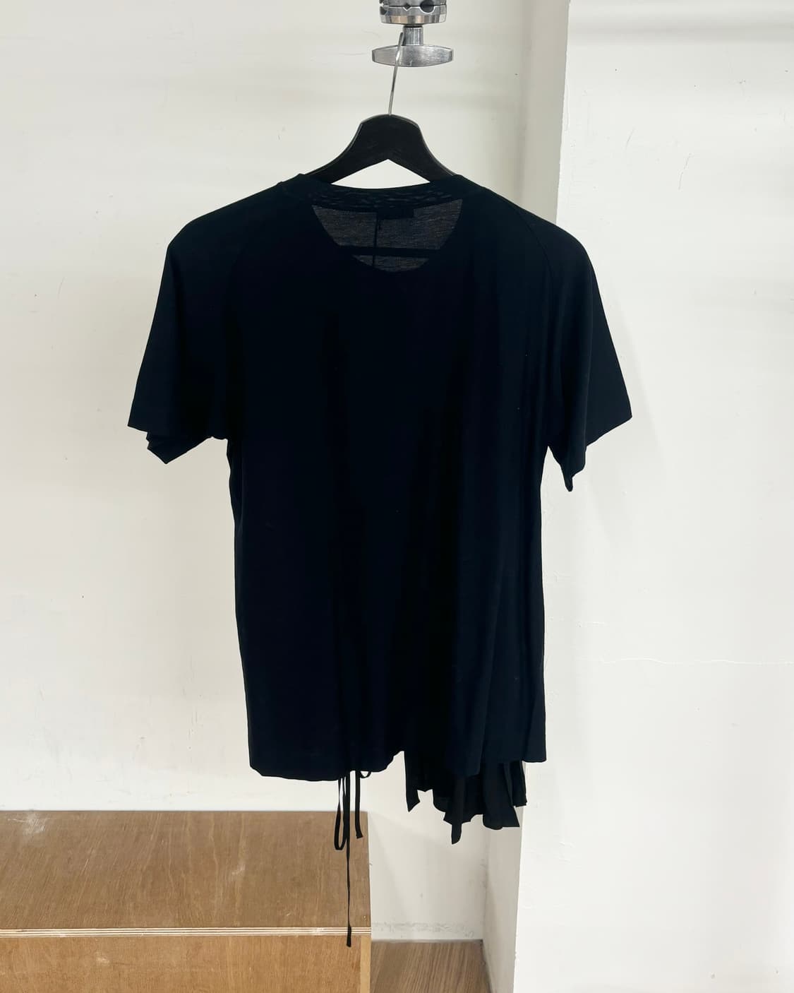 질 샌더 시폰 플리츠 컷소어 티셔츠 상품이미지5