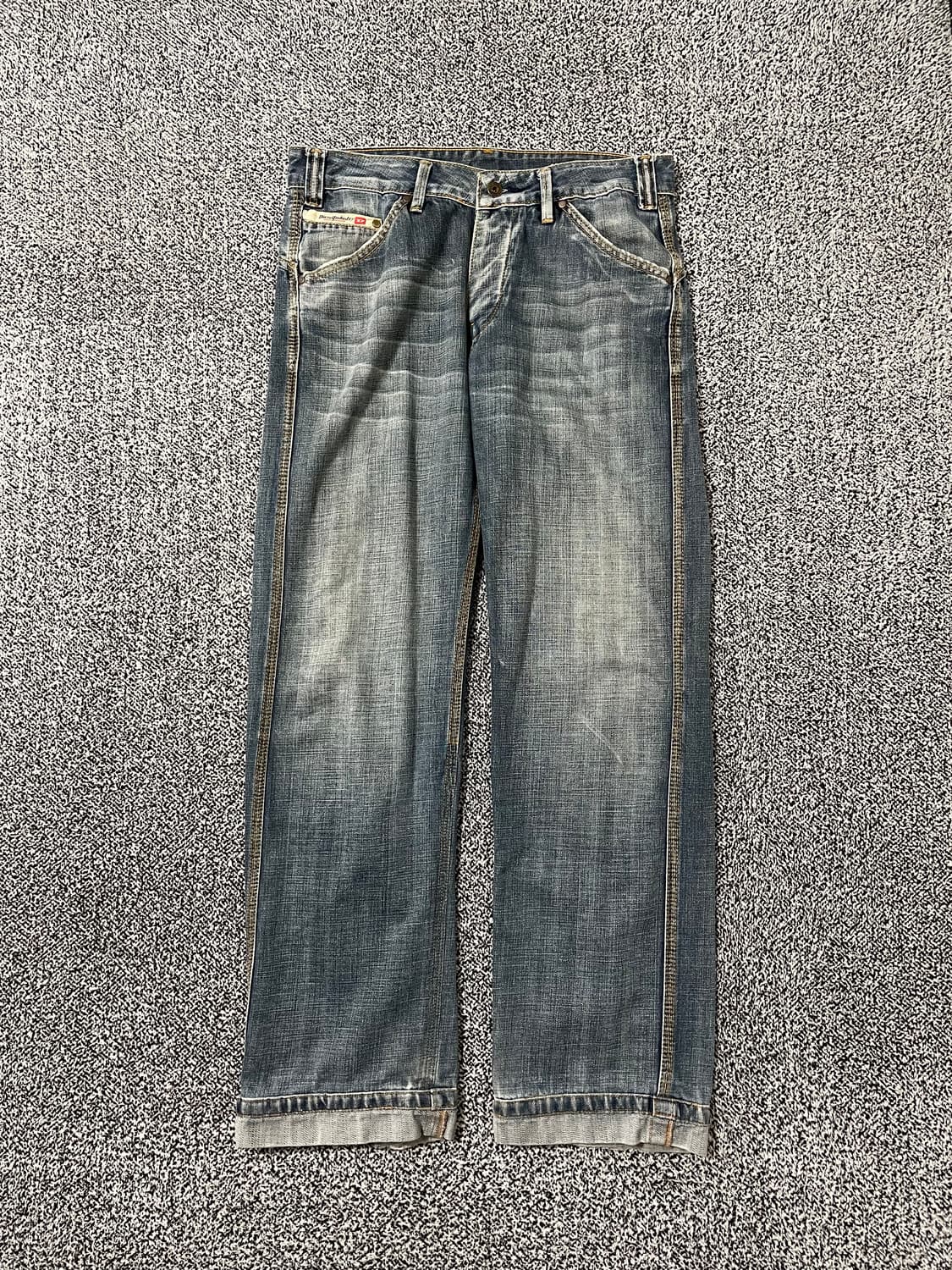 빈티지9. 디젤 Diesel 워싱 데님팬츠 청바지 3d 포켓 진 상품이미지1