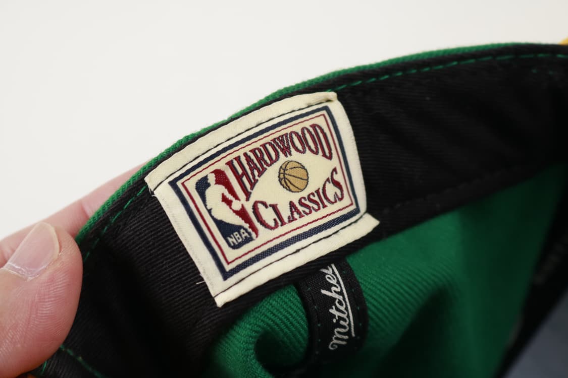 미첼앤네스 x 하드우드 클래식 NBA 시애틀 슈퍼소닉스 스냅백 모자 상품이미지8