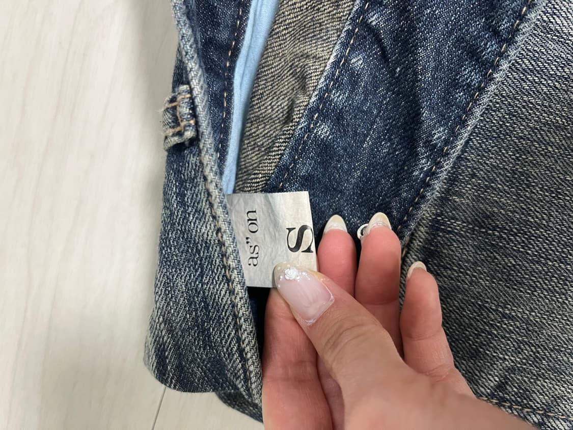 애즈온 엑스 디테일 치마 상품이미지4