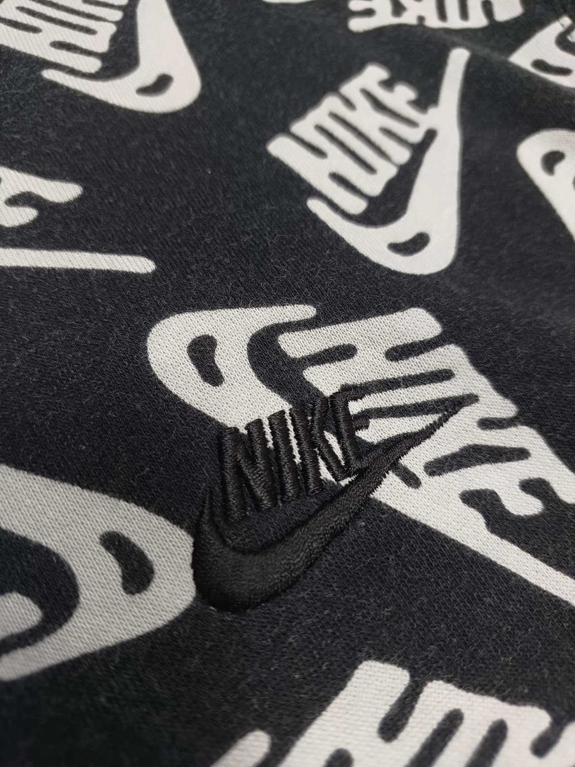 나이키 올오버 로고 후드티 L 상품이미지5