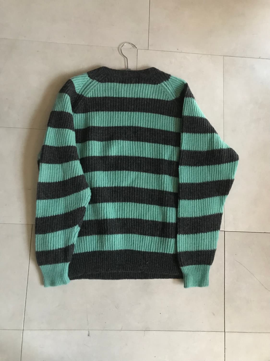 라코스테 그레이 민트 스트라이프 니트 상품이미지10