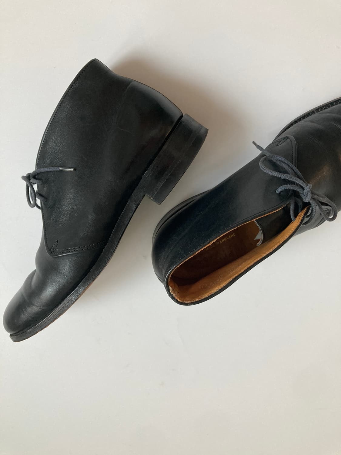 Leather Chukka boots 상품이미지7