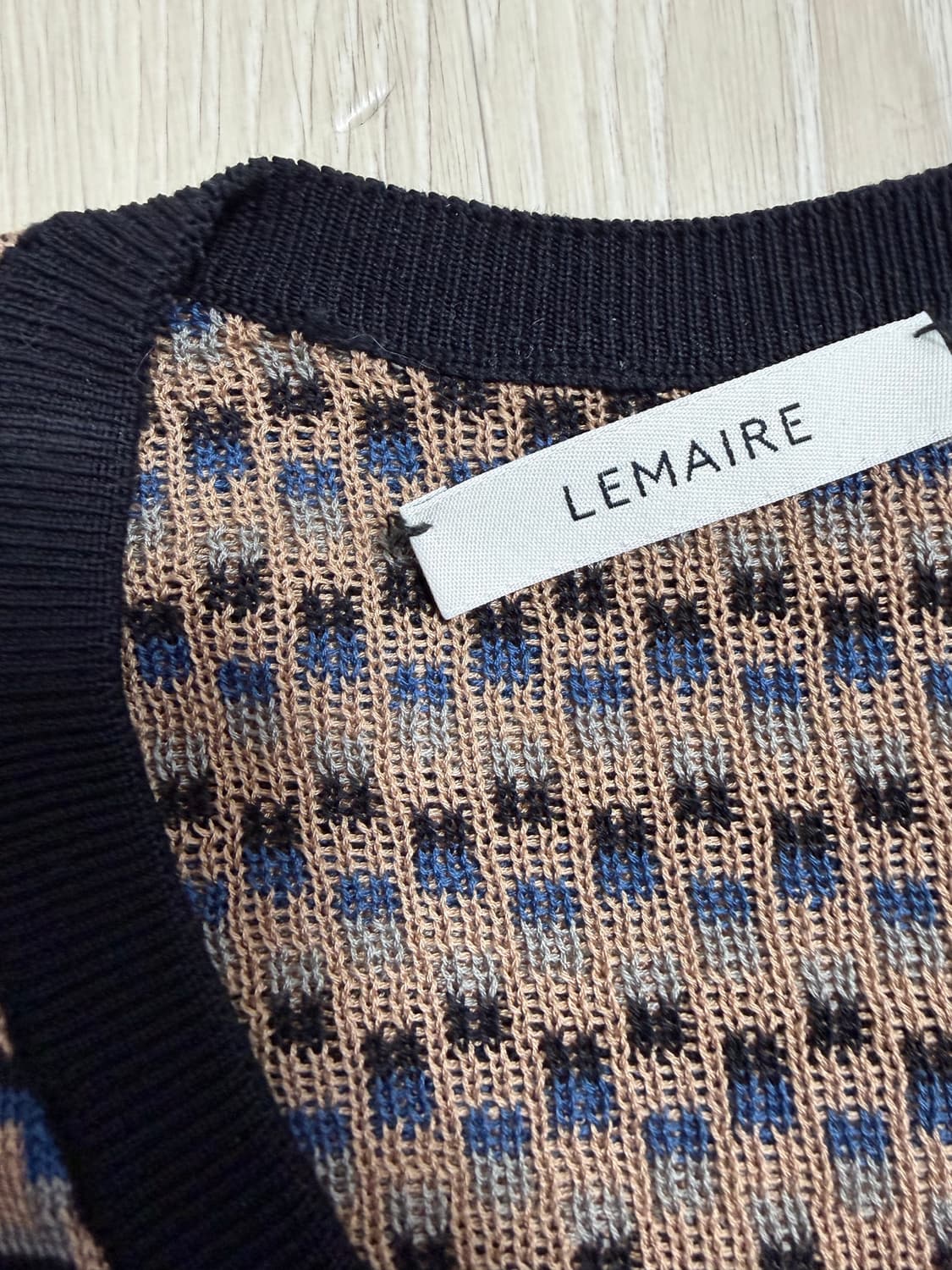 르메르 자카드니트베스트 상품이미지3