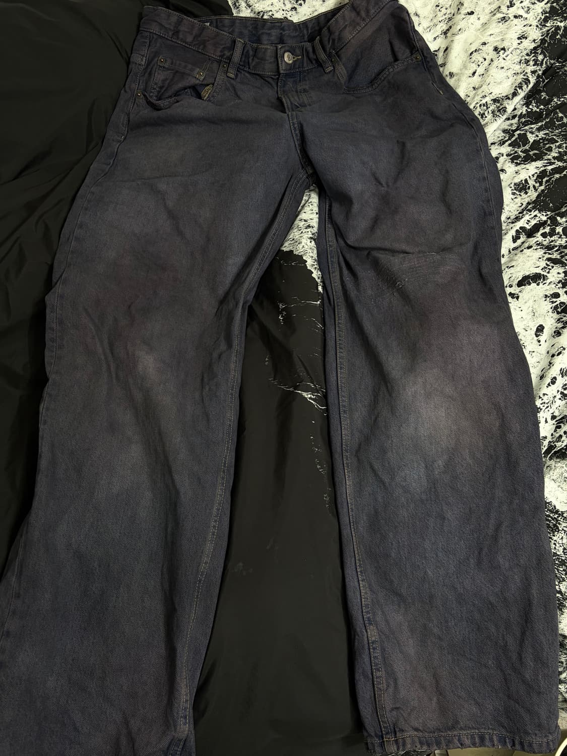 34) zara 다잉 팬츠 데님 팬츠 denim 상품이미지1