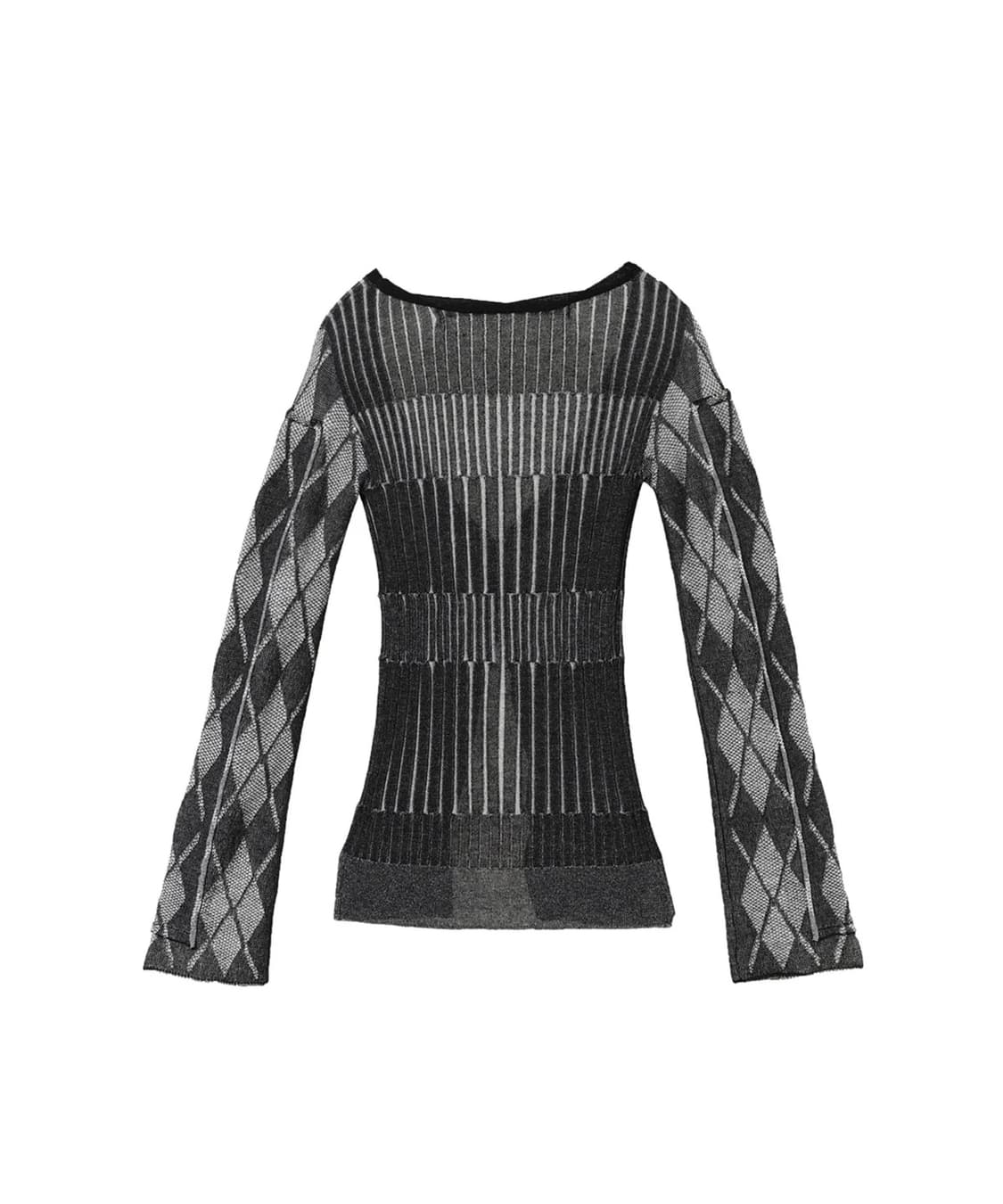 퍼버즈 가디건 COMBINATION NARROW CARDIGAN 상품이미지2