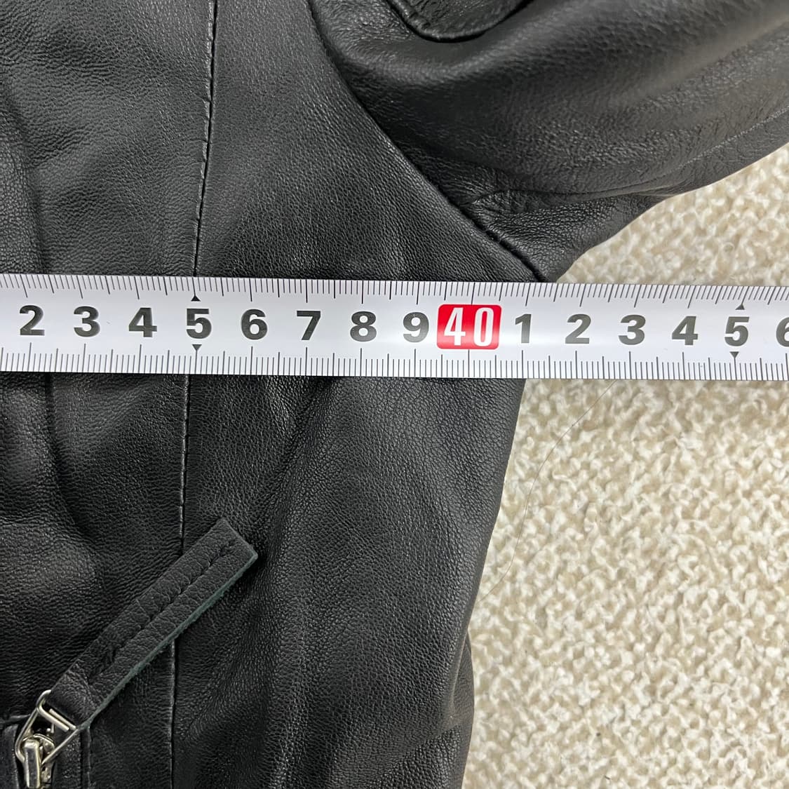 [55] 로보 여성 블랙 양가죽 라이더 자켓 0120M1 상품이미지7