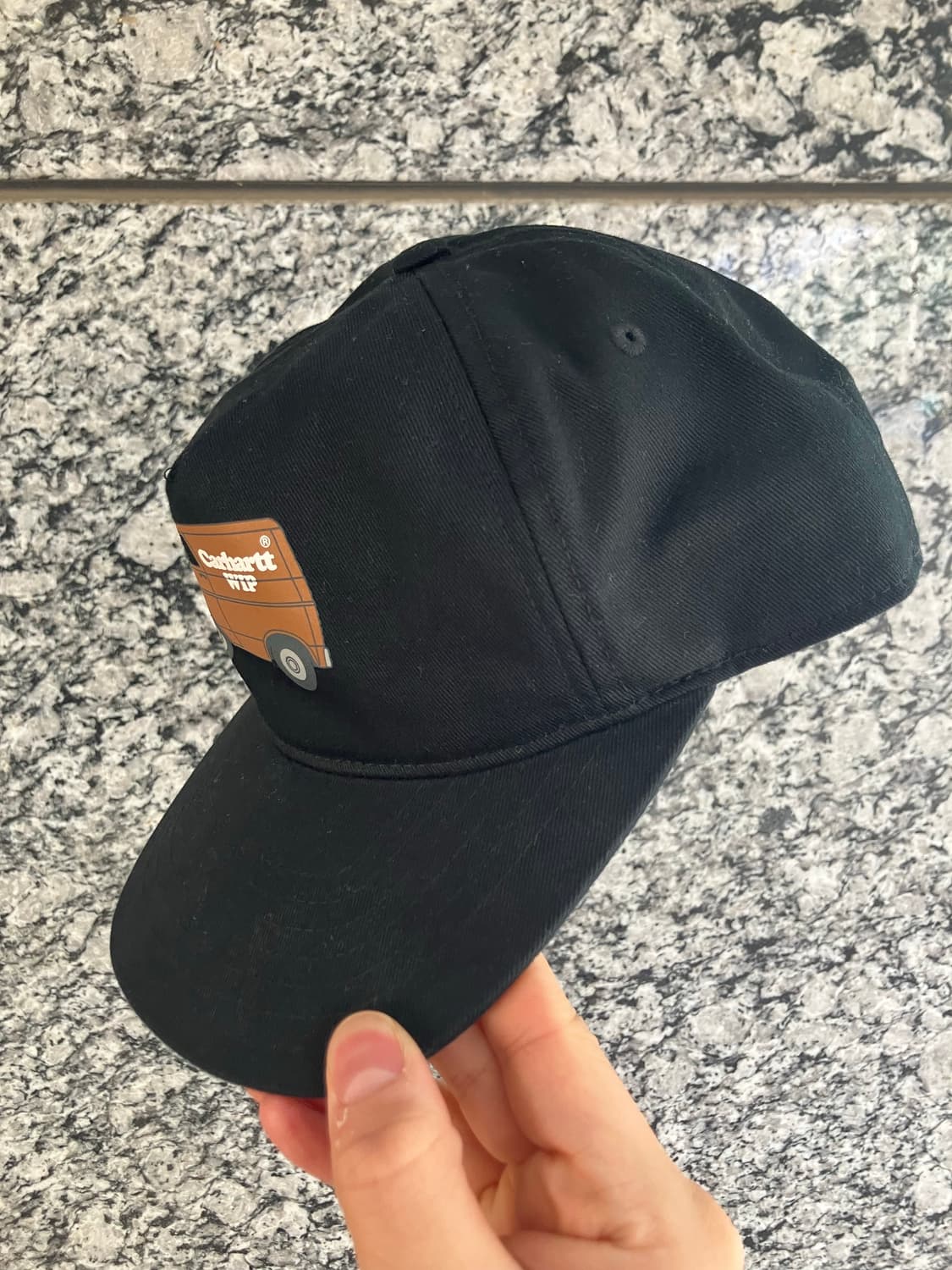 칼하트wip 6패널캡 캡 모자 블랙 상품이미지2