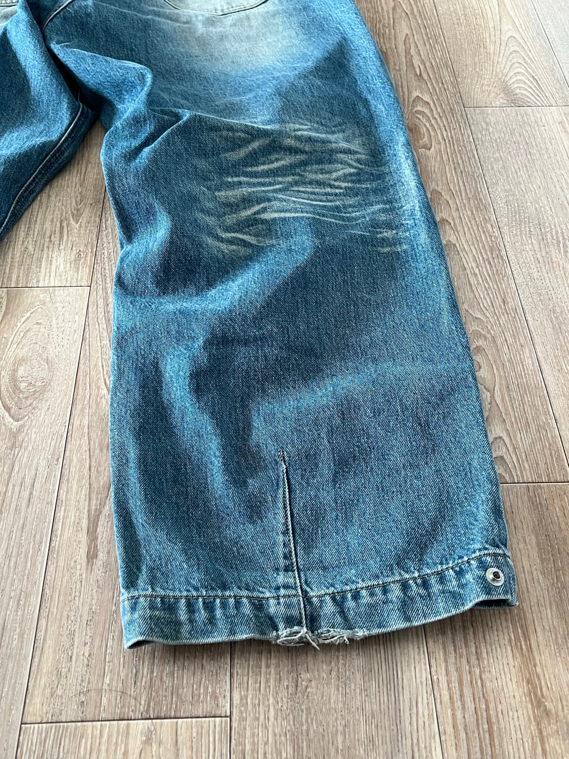 Etce 워시드 배기진 상품이미지5