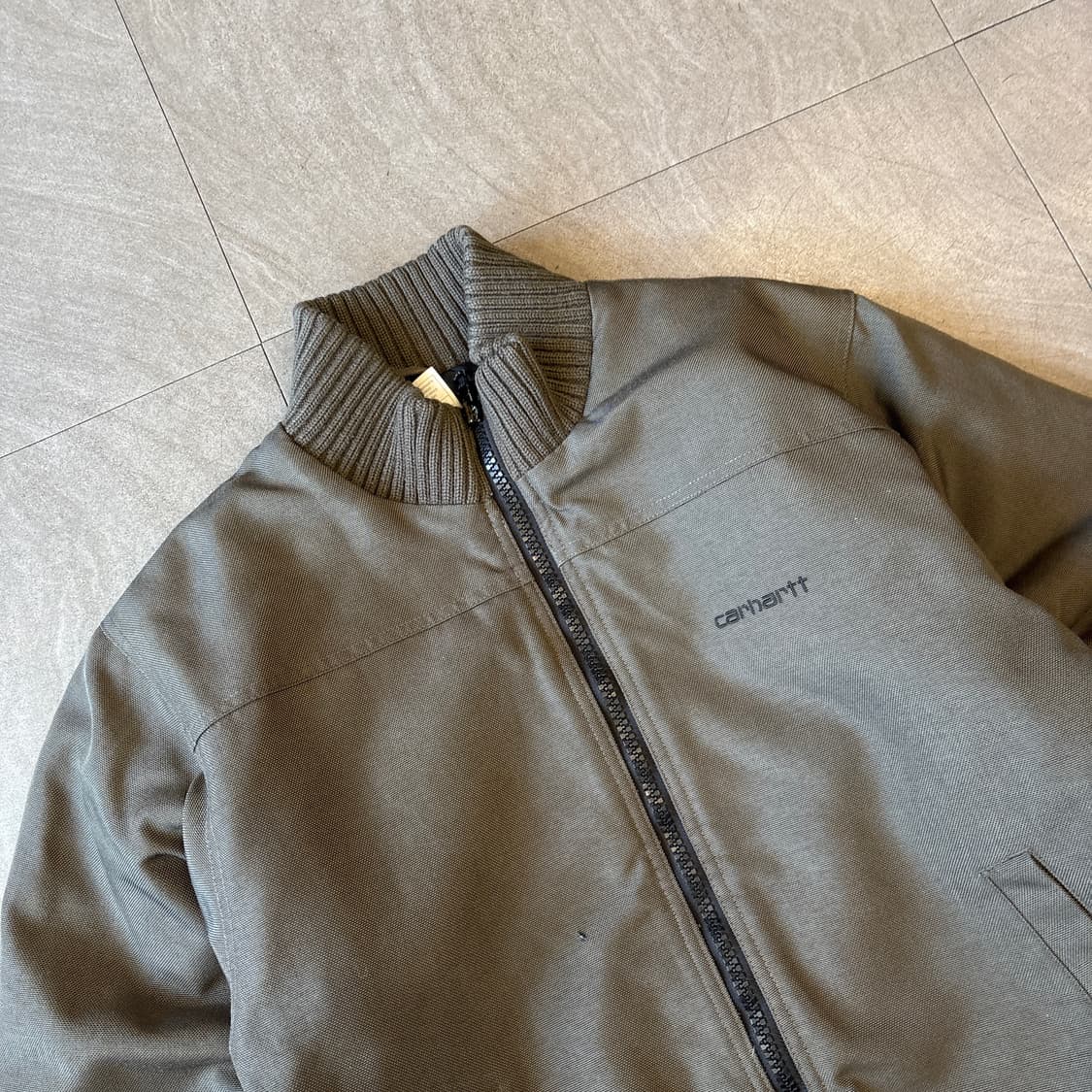 칼하트 정품 그레이 코듀라 워크 자켓 상품이미지2