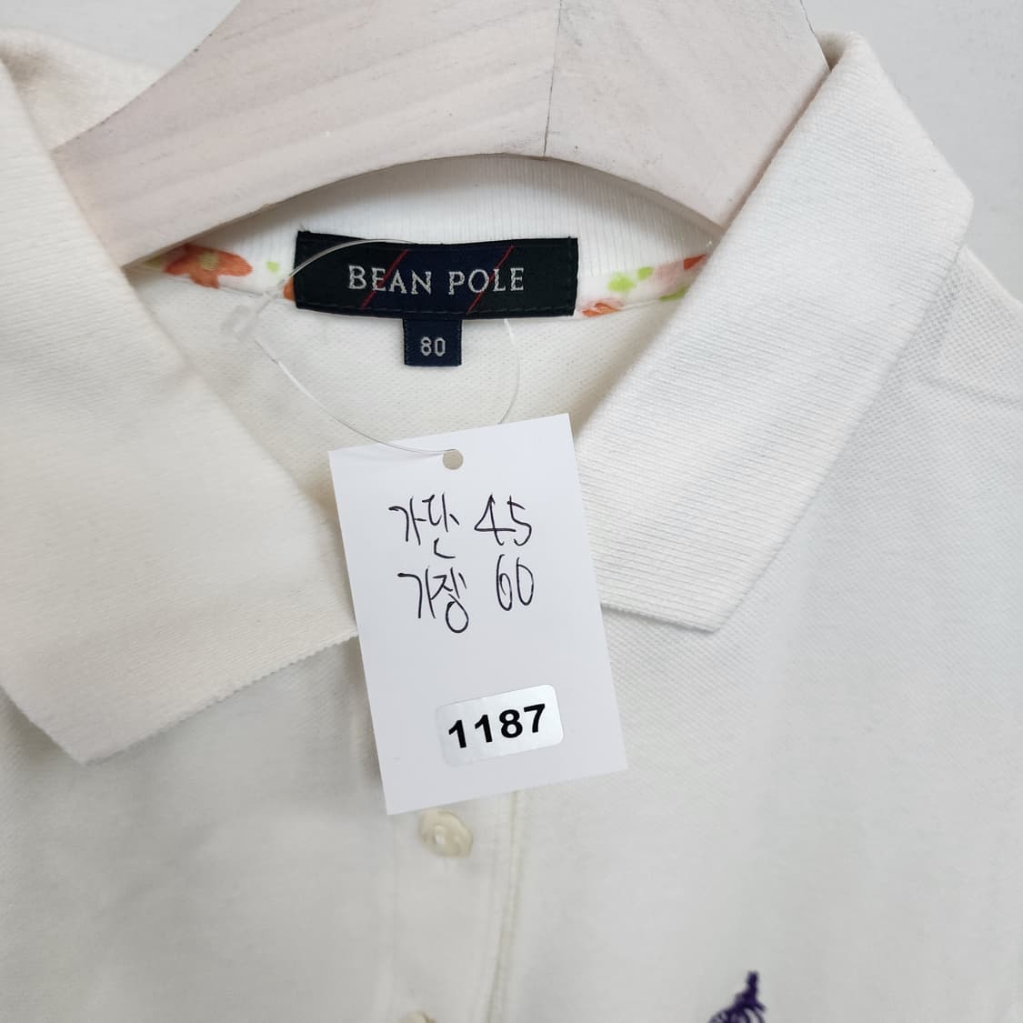 빈폴 플라워 민소매 카라티 상품이미지6