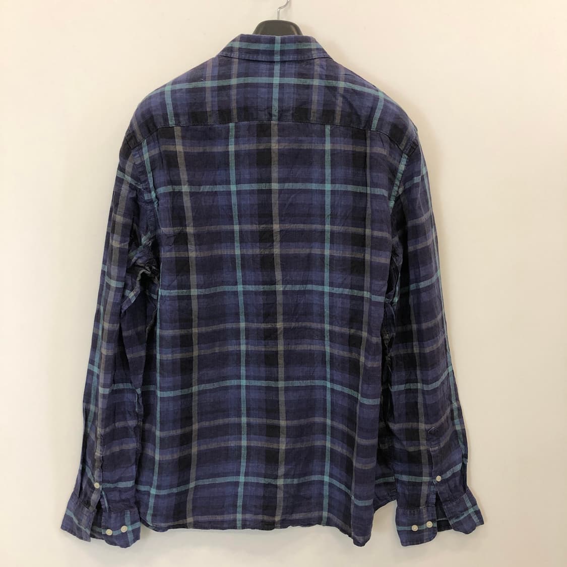 헨리코튼 린넨 100% CAMICIA 체크셔츠 110 상품이미지4