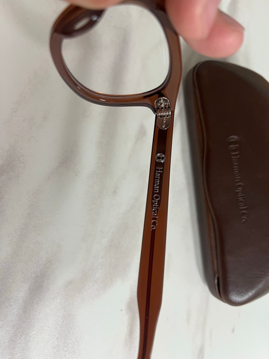 하만옵티컬 윌리스 44size 브라운컬러 상품이미지6