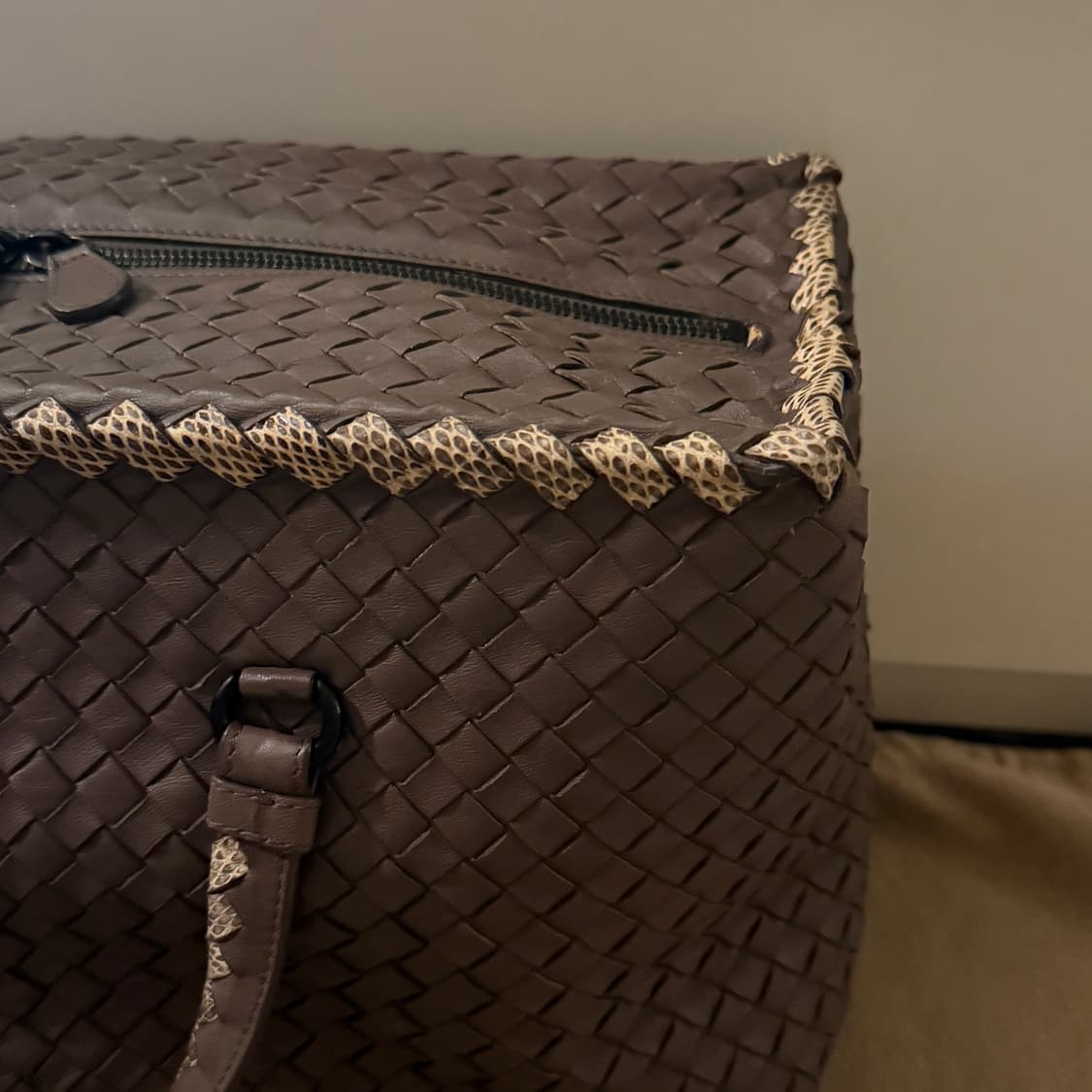 보테가베네타 인트레치아토 보스턴백 토트백 상품이미지3