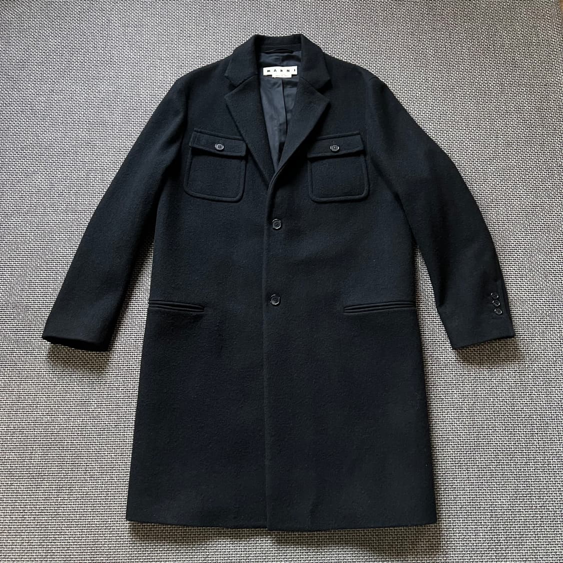 100) 마르니 투포켓 오버코트 상품이미지2