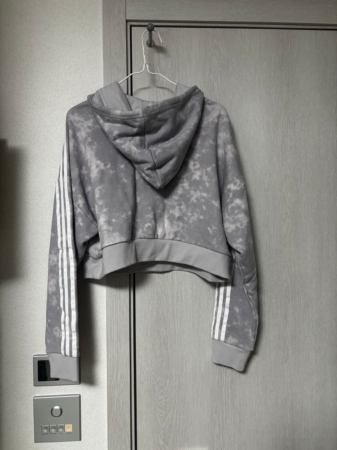 아디다스 여성  워싱 오리지널 크롭후드 상품이미지5