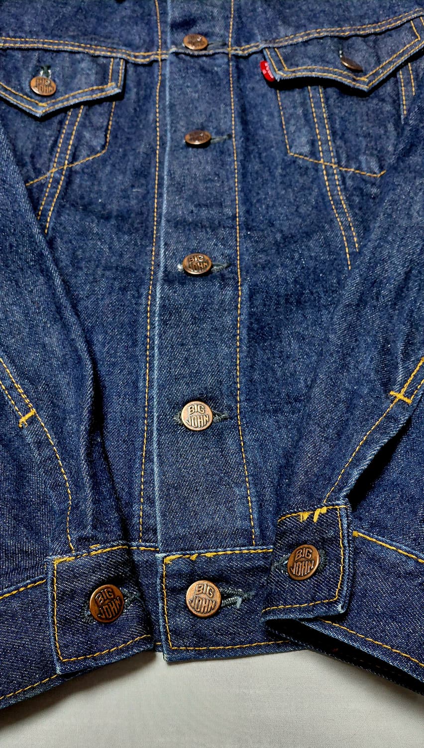 빅존(Big John) 3세대 데님 트러커 자켓 S (무료배송) 상품이미지5