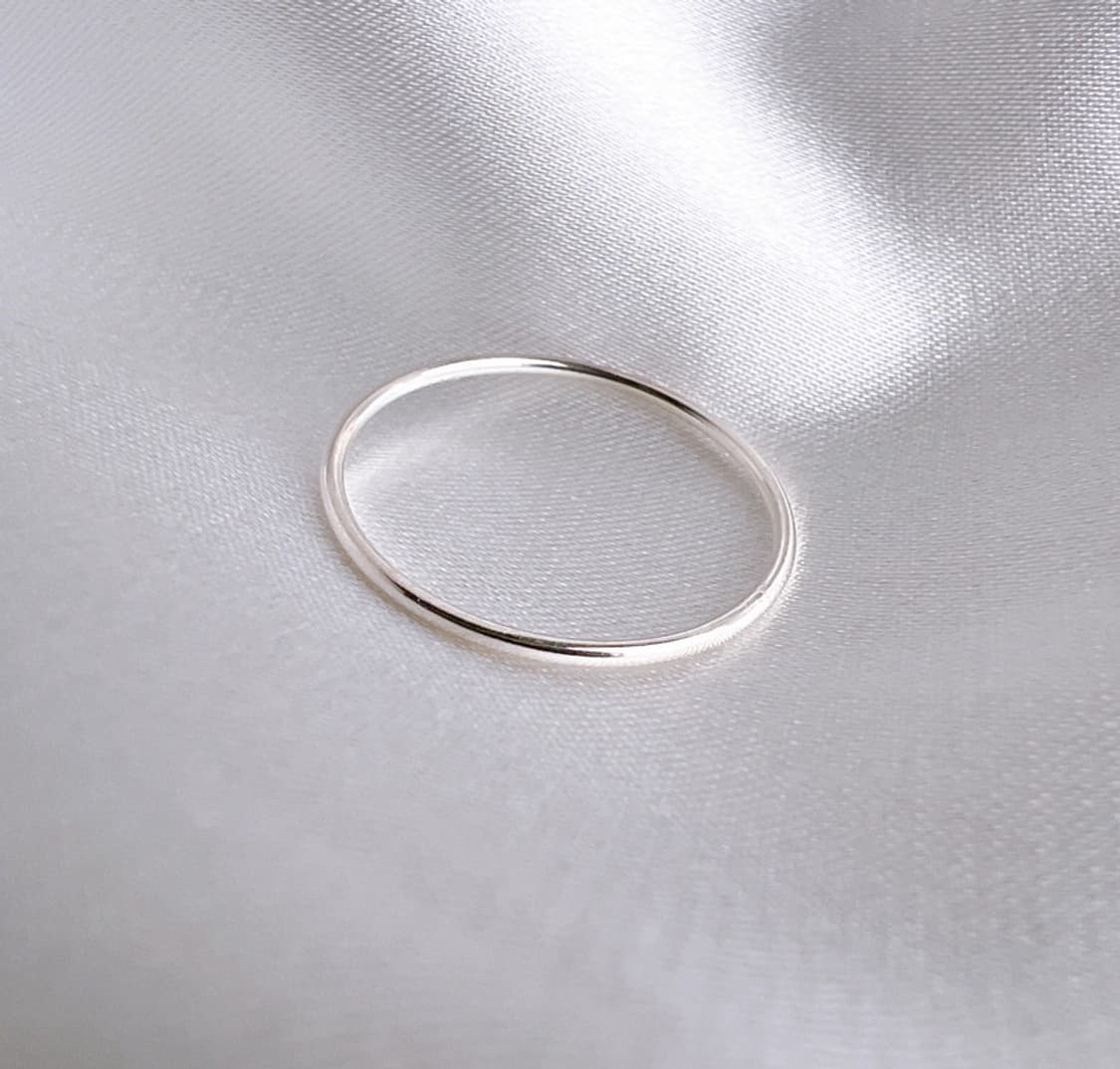 (새상품) 925실버 실반지 순은반지 실버반지 상품이미지3