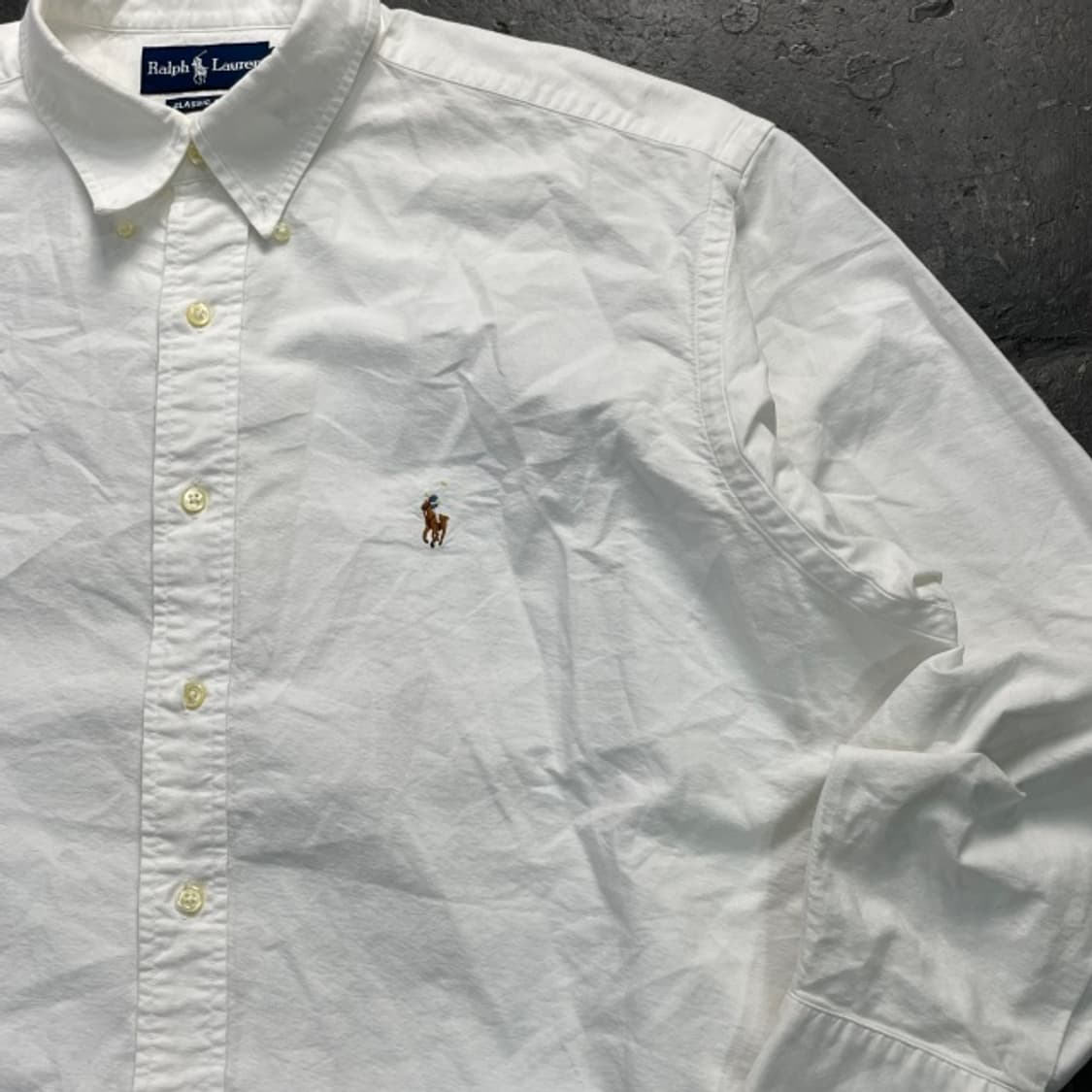 105 폴로 랄프로렌 화이트 셔츠 상품이미지2