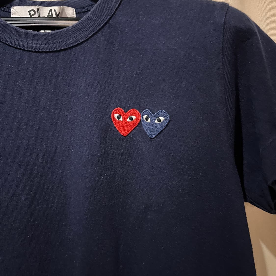 꼼데가르송 와펜 반팔티셔츠 (NAVY) 상품이미지7