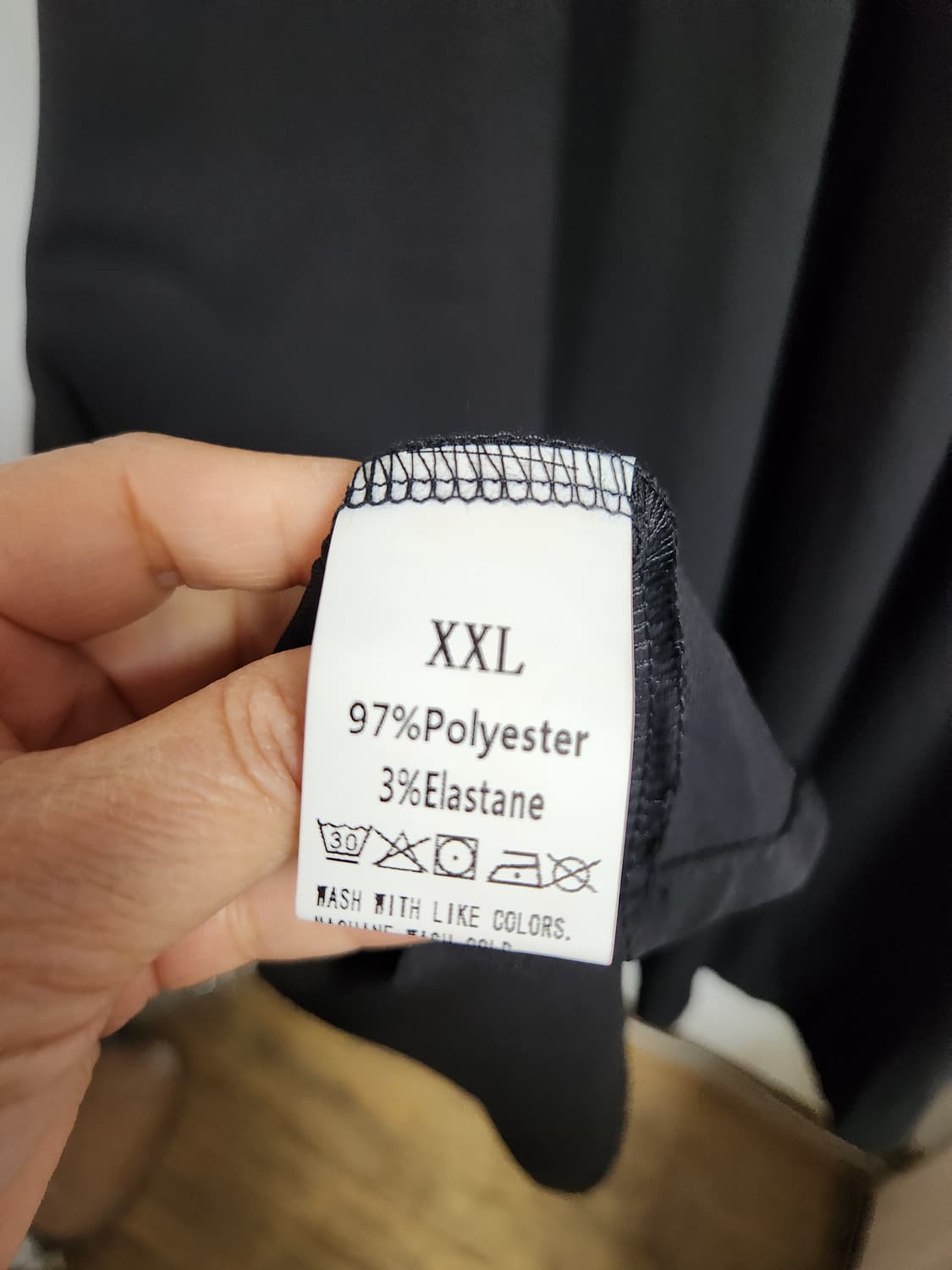 배색 블랙 롱 원피스 77 상품이미지5