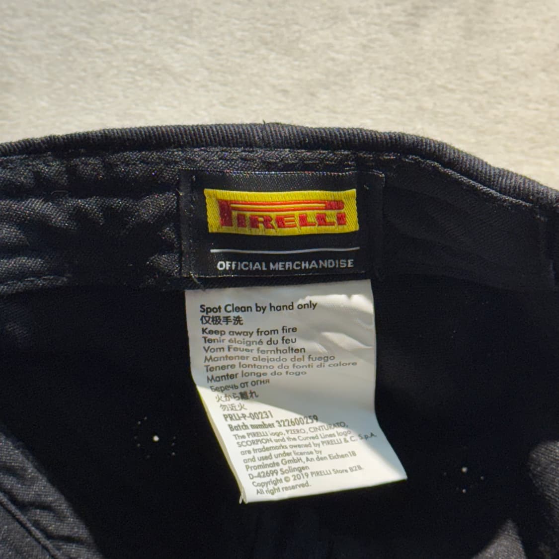 PIRELLI 150주년 F1 Podium Cap (OS) 상품이미지9