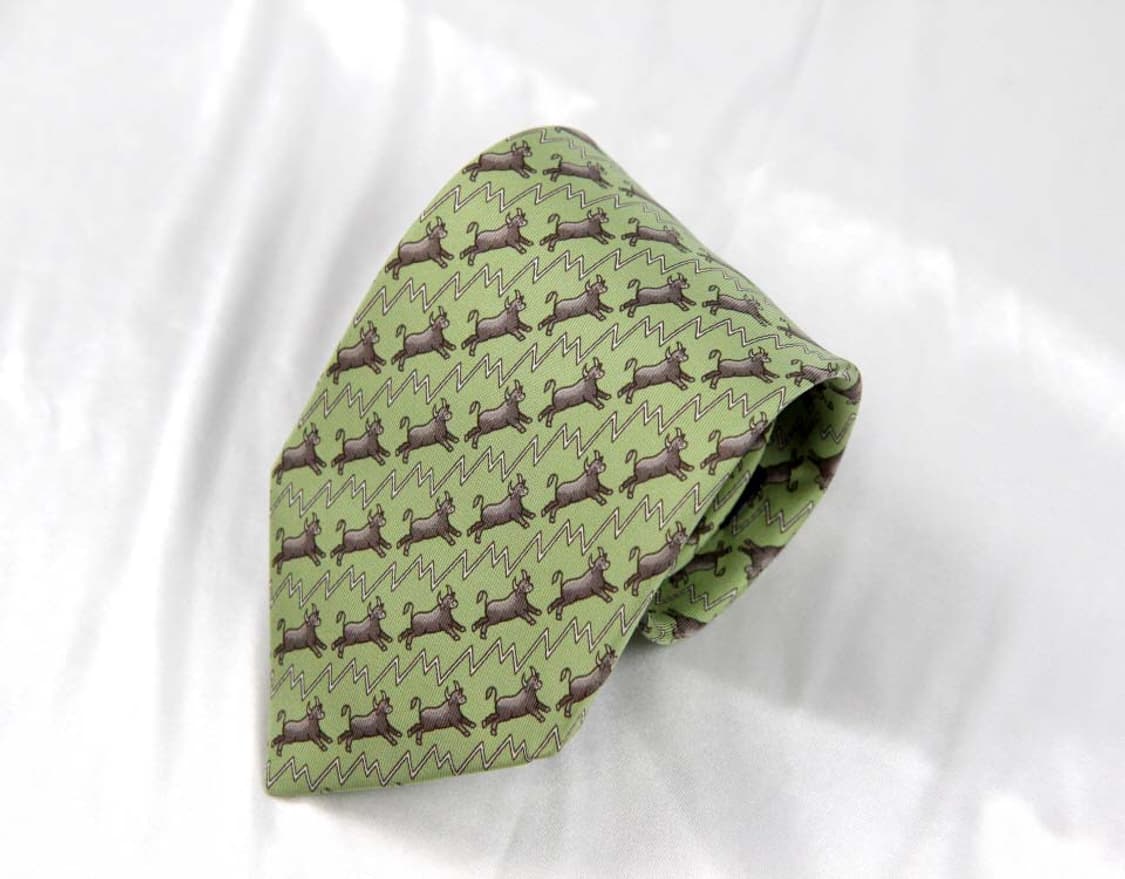 에르메스 9.3cm A+등급 남자 명품넥타이 상품이미지1