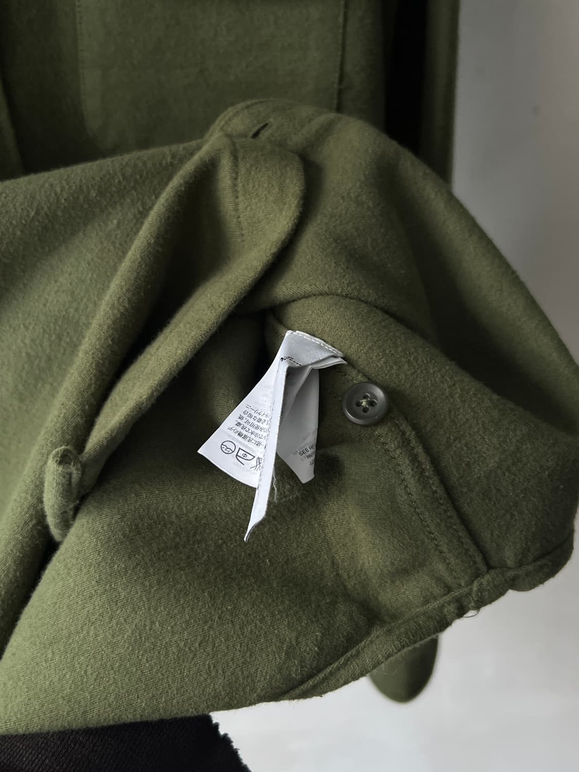 [S]J.Crew 제이크루 올리브그린 샤모아 셔츠 상품이미지5