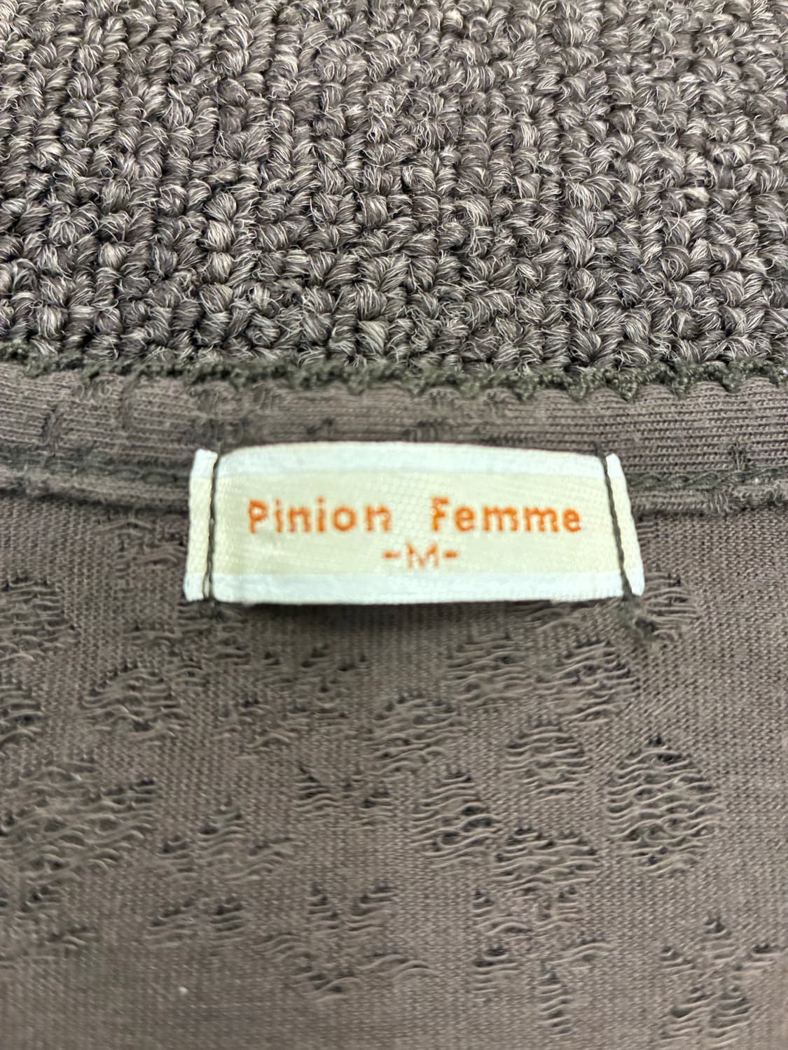 M)Pinion Femme 빈티지 여성 꽃 자수 반팔 가디건 상품이미지5