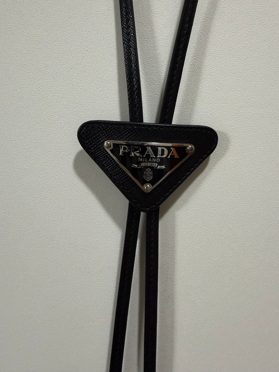 프라다 사피아노 볼로 타이 블랙 상품이미지2