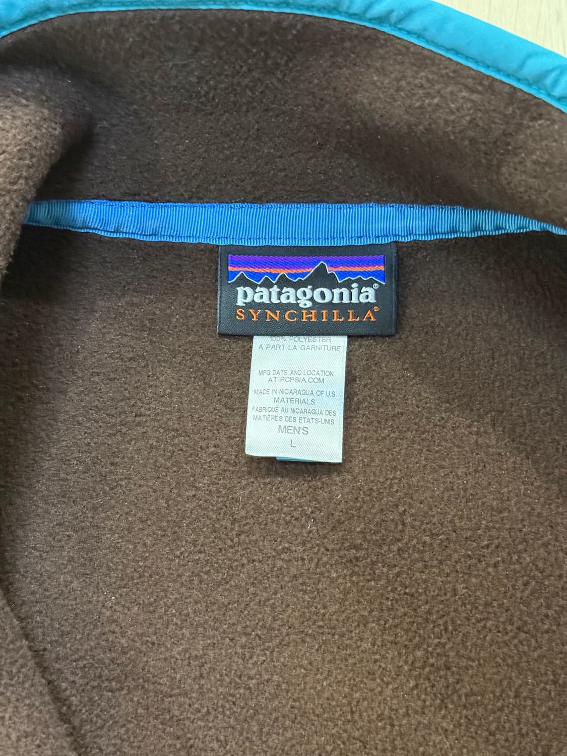 파타고니아 신칠라 옵시디엄 플럼 L 105사이즈 상품이미지4