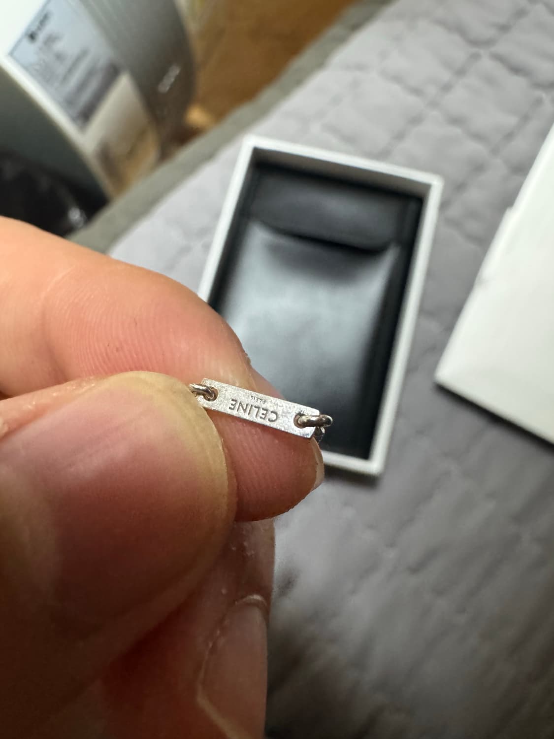 25/6 셀린느 트리오페 크리스탈 목걸이 상품이미지4