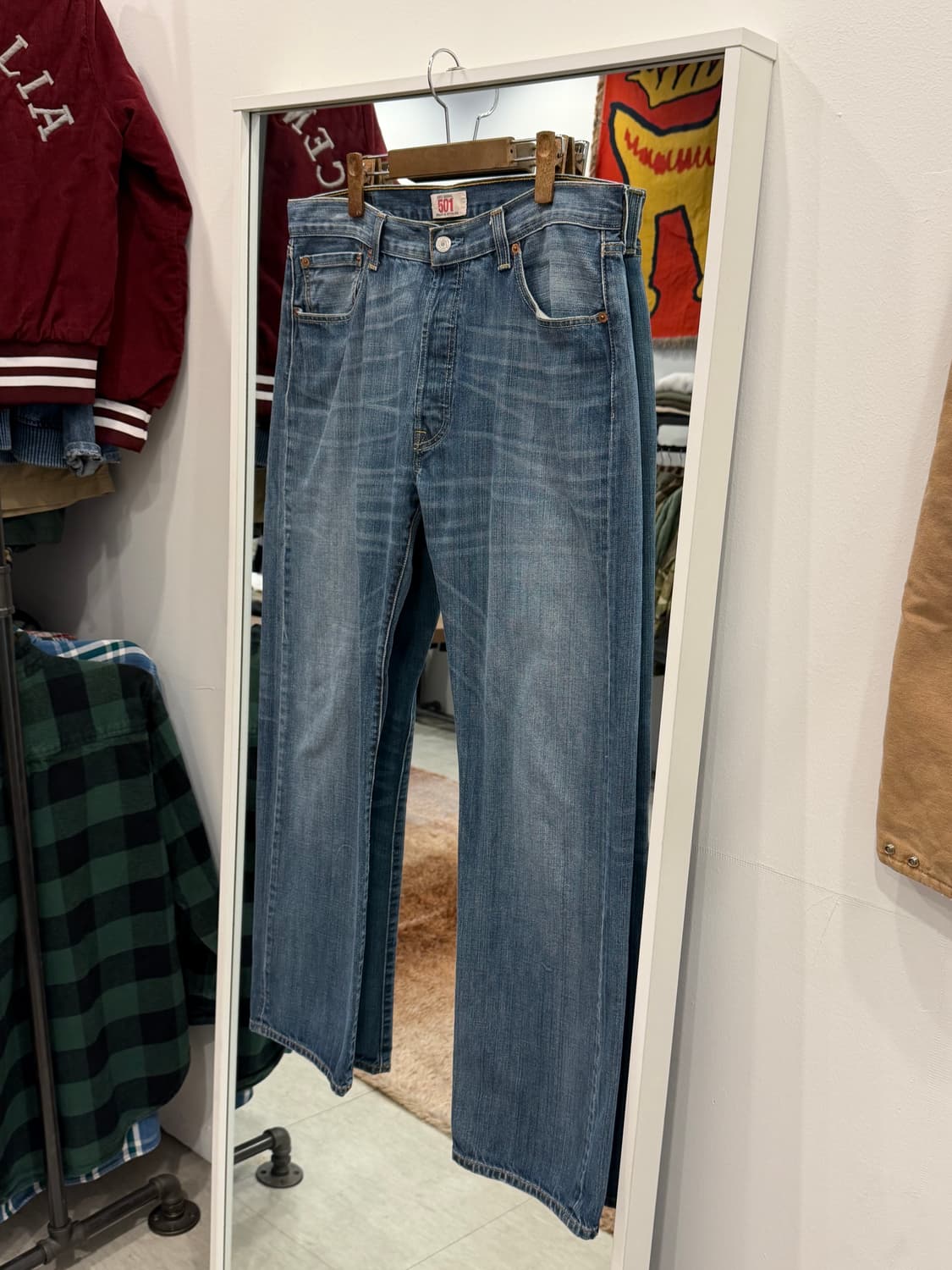 Levis 리바이스 501 데님 팬츠 (35inch) 상품이미지1