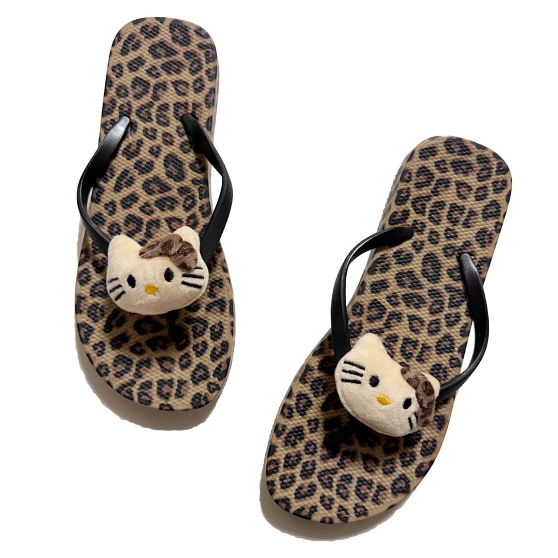 새상품 여자 호피 쪼리 상품이미지1