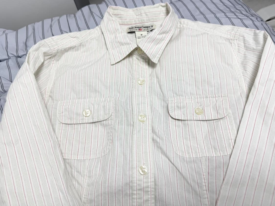 폴로진스 민트 핑크 셔츠 상품이미지1