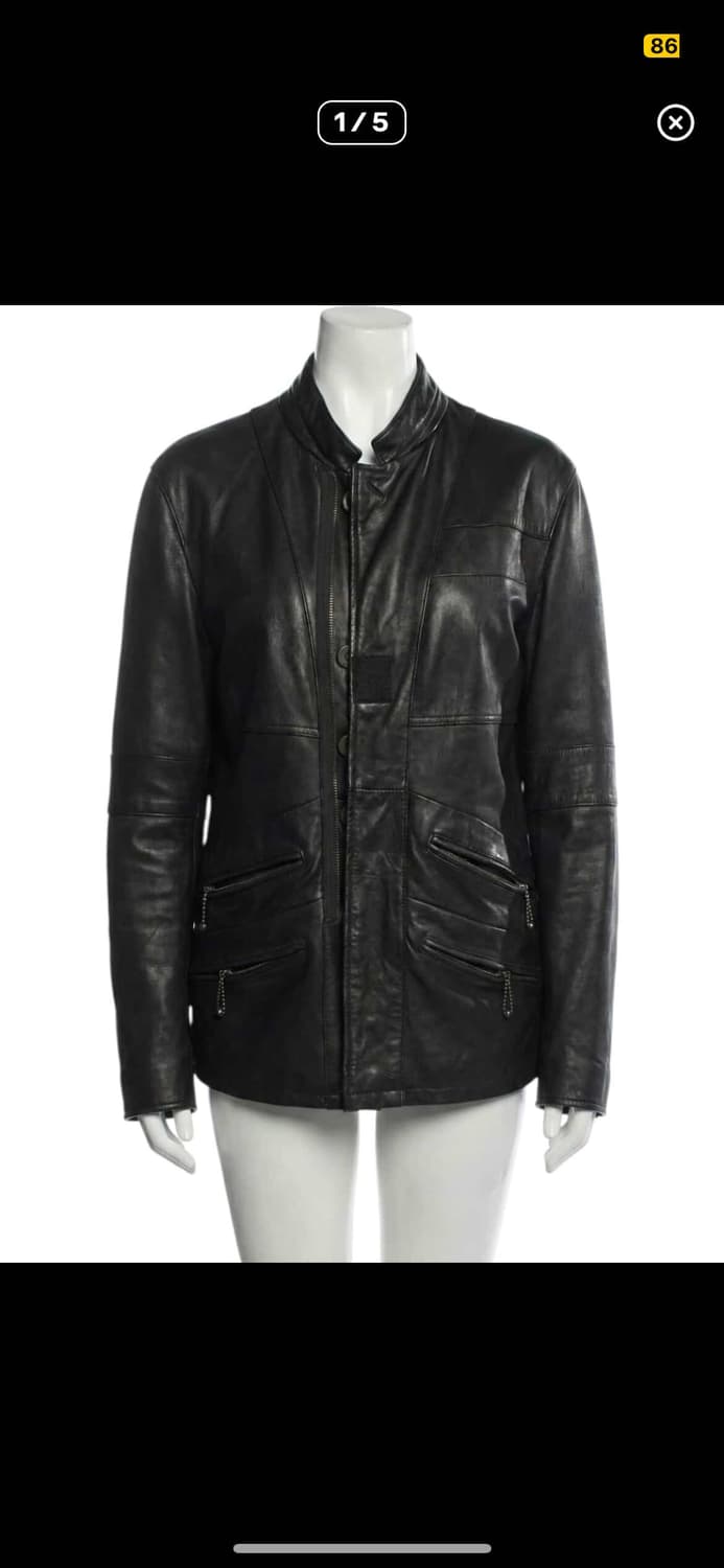 ink military leather jacket 상품이미지1