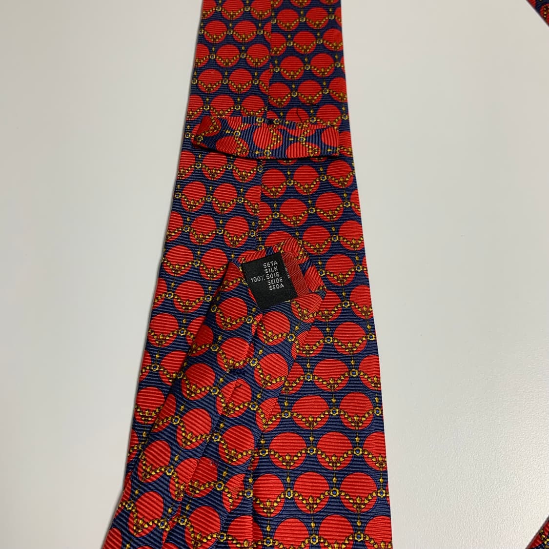 듀퐁 명품 클래식넥타이 기하학적패턴 A+등급 상품이미지5