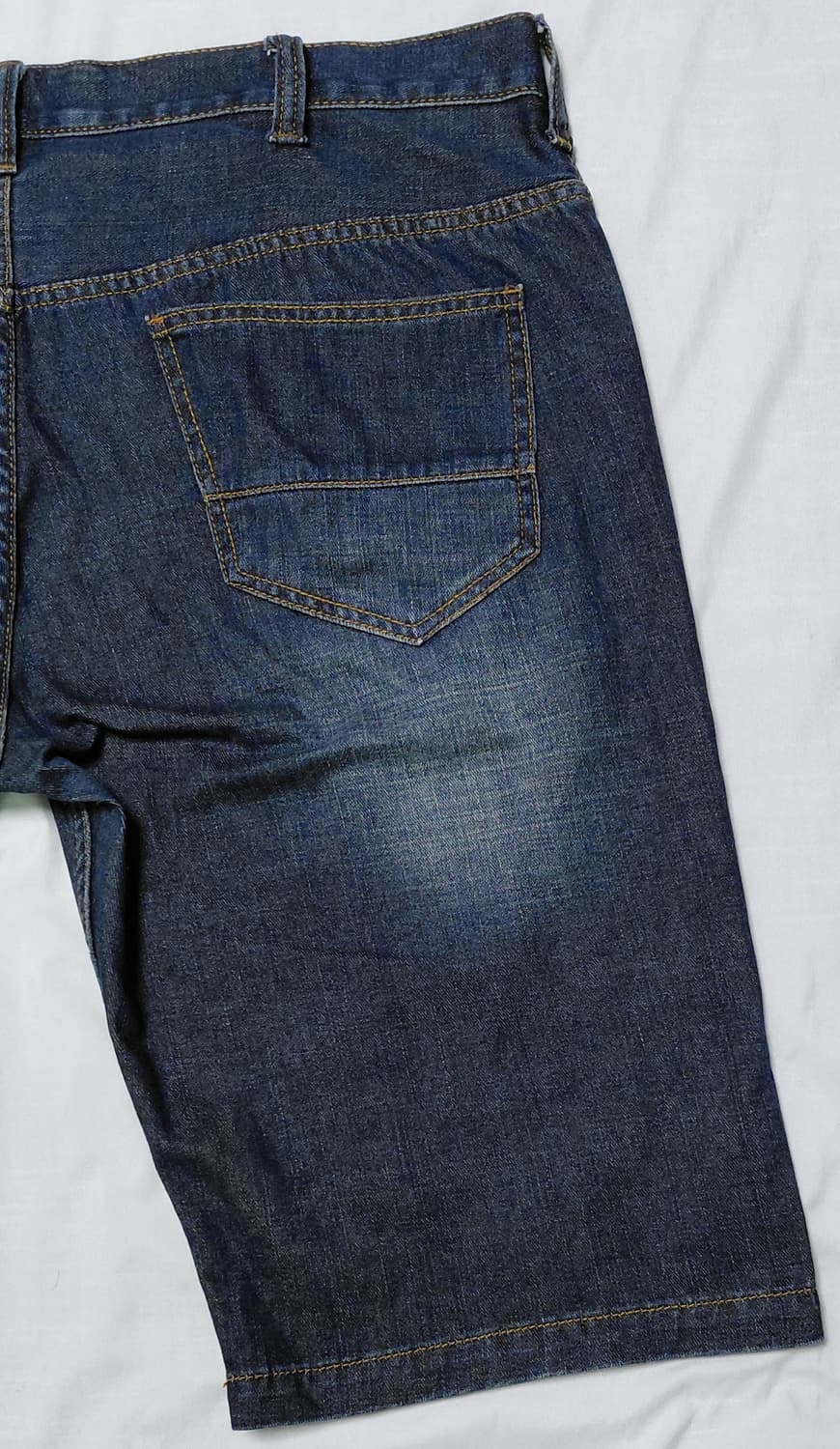 [정품] 원피스 쵸파맨(CHOPPER MAN) 빅로고 빈티지 데님 쇼츠 상품이미지9